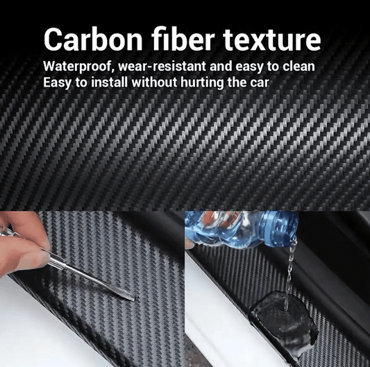 Bandes En Fibre De Carbone Contre Les Rayures Et Les Chocs.